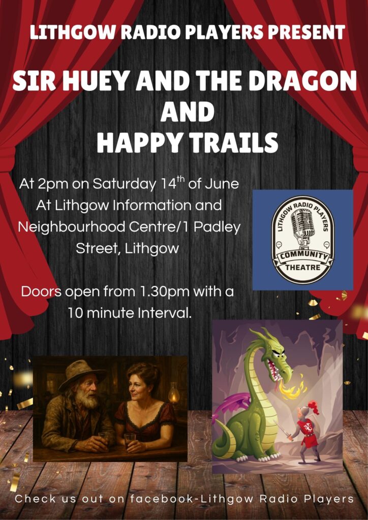 Red And Yellow Talent Show Elegant Poster