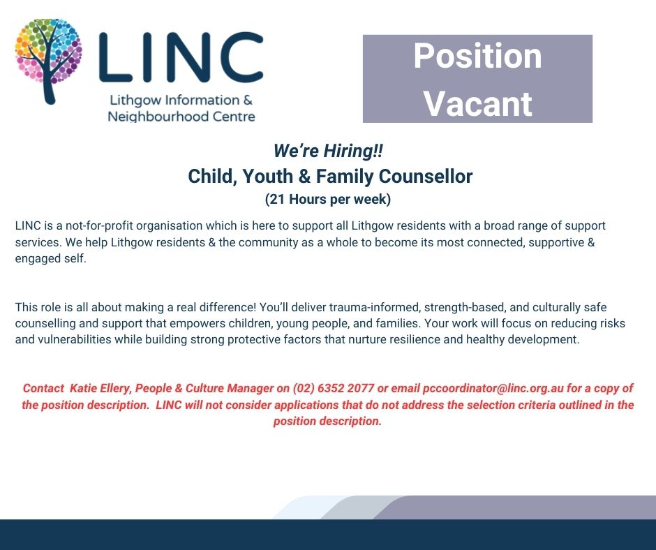 Child Youth and Family Counsellor