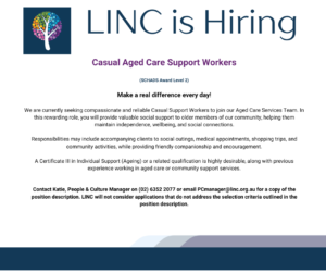 Casual Aged Care Support Workers