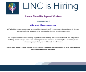 Casual Disability Support Workers 1